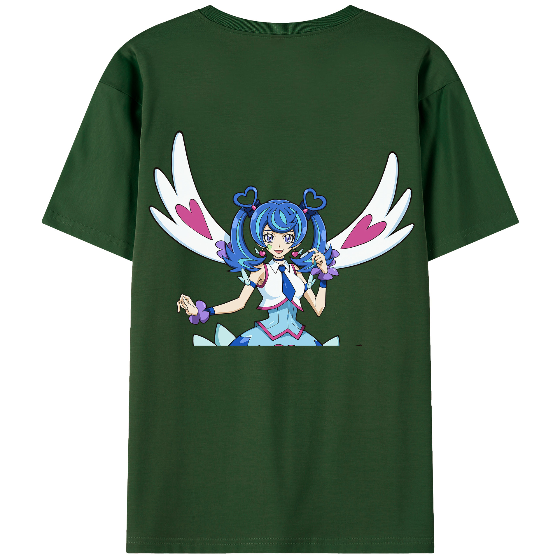 （画像用） 遊☆戯☆王 Yu-Gi-Oh! 綿100％半袖Tシャツ（背面プリント）
